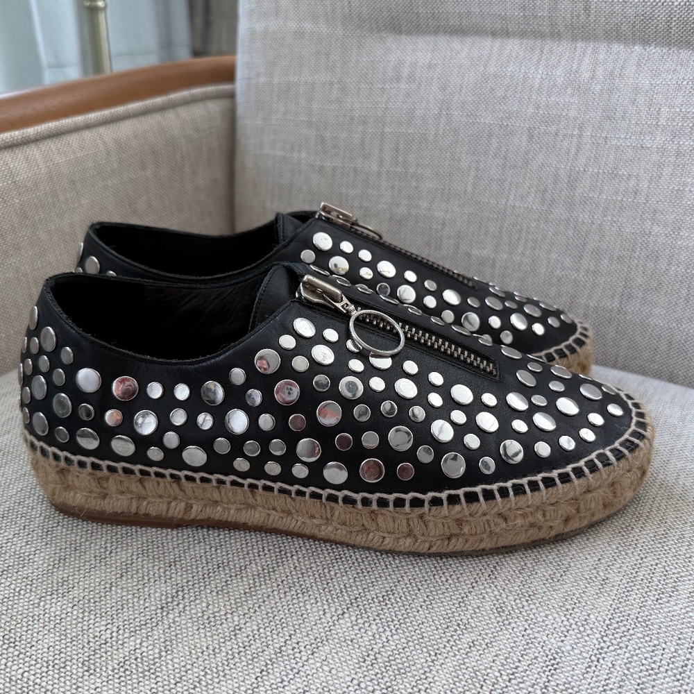 Alexander Wang - Leather Espadrilles - Picture 4 of 7